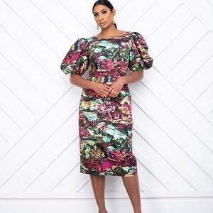 Kaela Kay Carmen Pencil Dress - 2